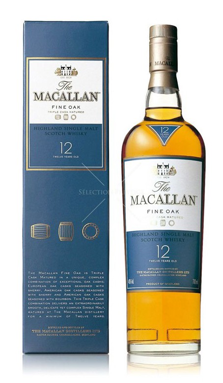 Macallan Fine Oak 12 Years Old | Macallan 12 Year Old Fine Oak Malt Whisky |