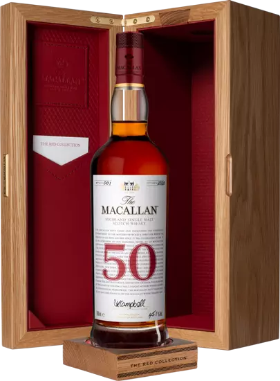 Macallan 50 Years Old | 50 Year Old Macallan | Macallan 50 Year Old Red Collection |